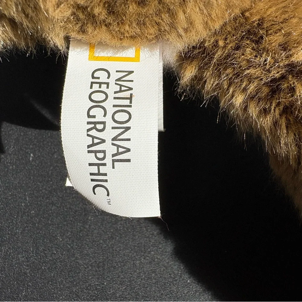 National Geographic Plush Chipmunk Toy - Brown and Cream